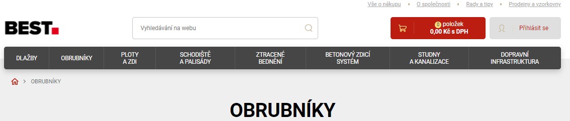 Vyhledávání na weu